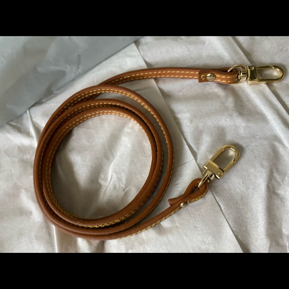 New leather strap great on LV or D&B